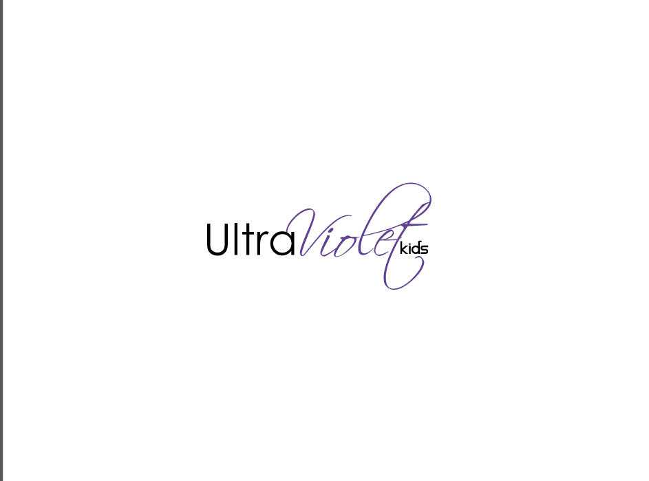 Logo Design by whitepaper for Ultra Violet Kids | Design #3464069