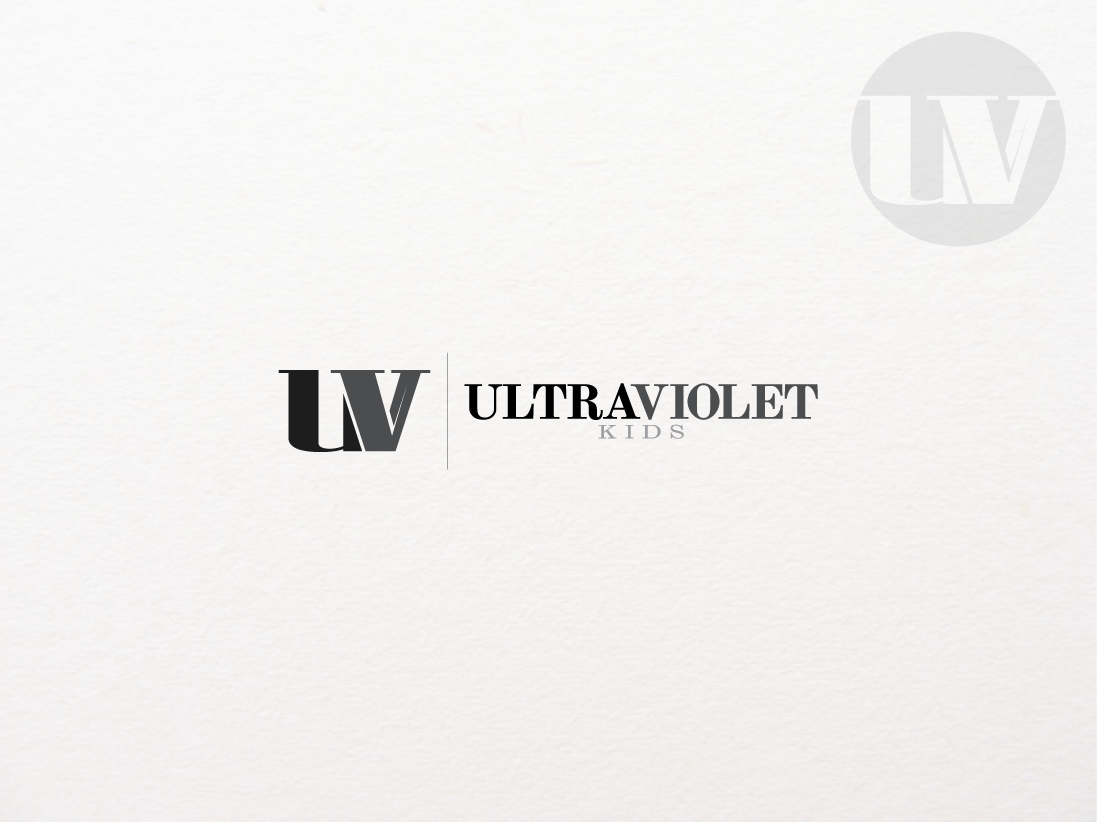 Logo Design by gauravgraphy for Ultra Violet Kids | Design #3478974