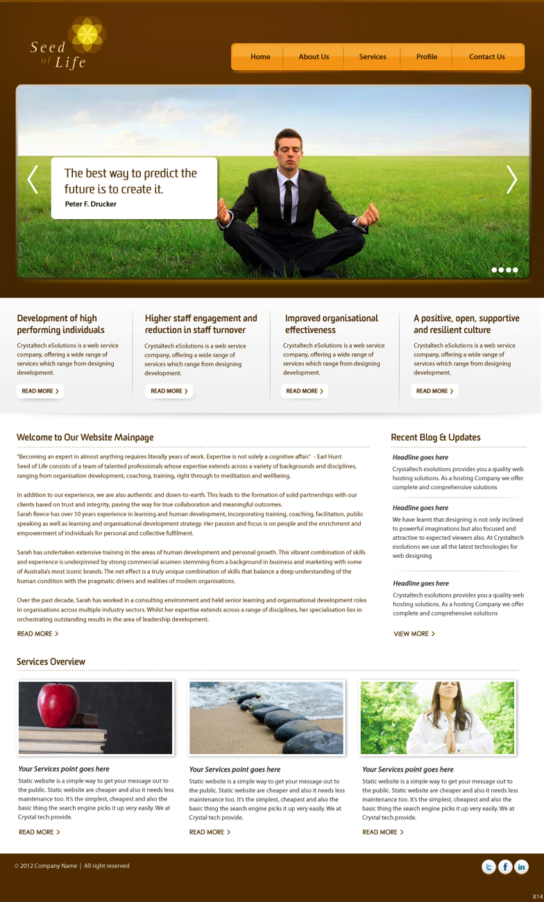 Web Design by pb for this project | Design #860593