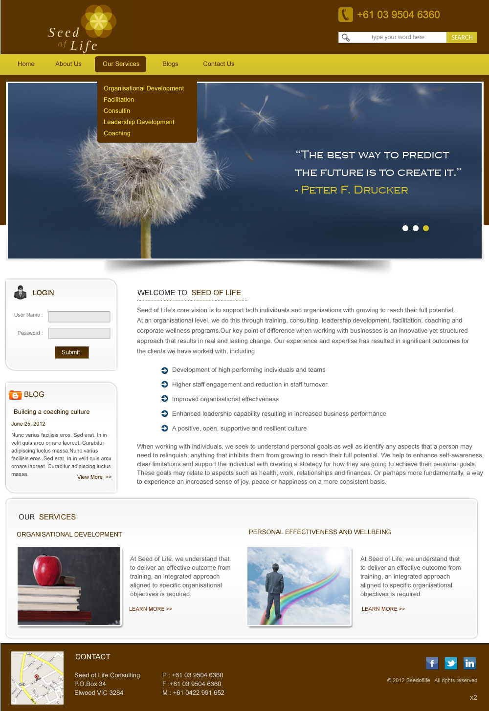 Web Design by pb for this project | Design #860608