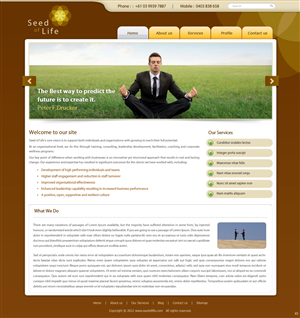 Web Design by pb for this project | Design: #862333