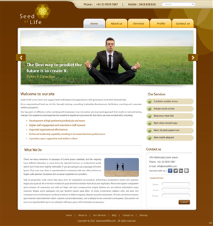 Web Design by pb for this project | Design: #862348