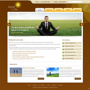 Web Design by pb for this project | Design: #866458