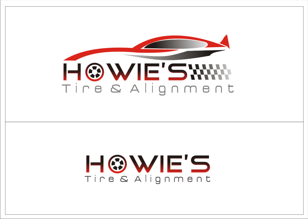 Diseño de Logo por BRAVOart para Howie's Tire & Alignment | Diseño #3501617