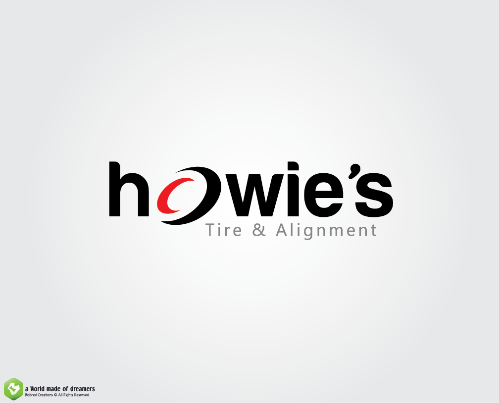 Diseño de Logo por Bolshoi Creations para Howie's Tire & Alignment | Diseño #3537144