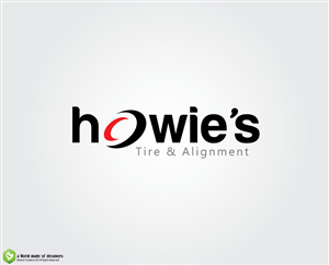 Diseño de Logo por Bolshoi Creations para Howie's Tire & Alignment | Diseño: #3537144
