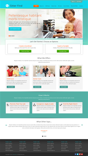 Web Design by pb for this project | Design: #3466017