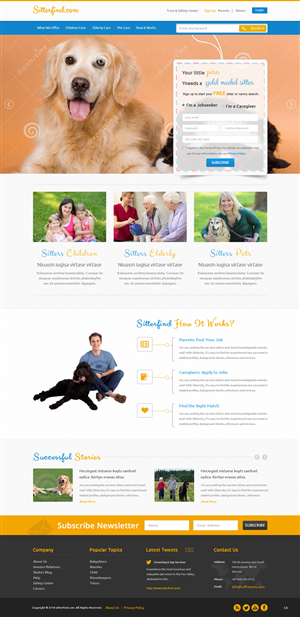 Web Design by pb for this project | Design: #3466038