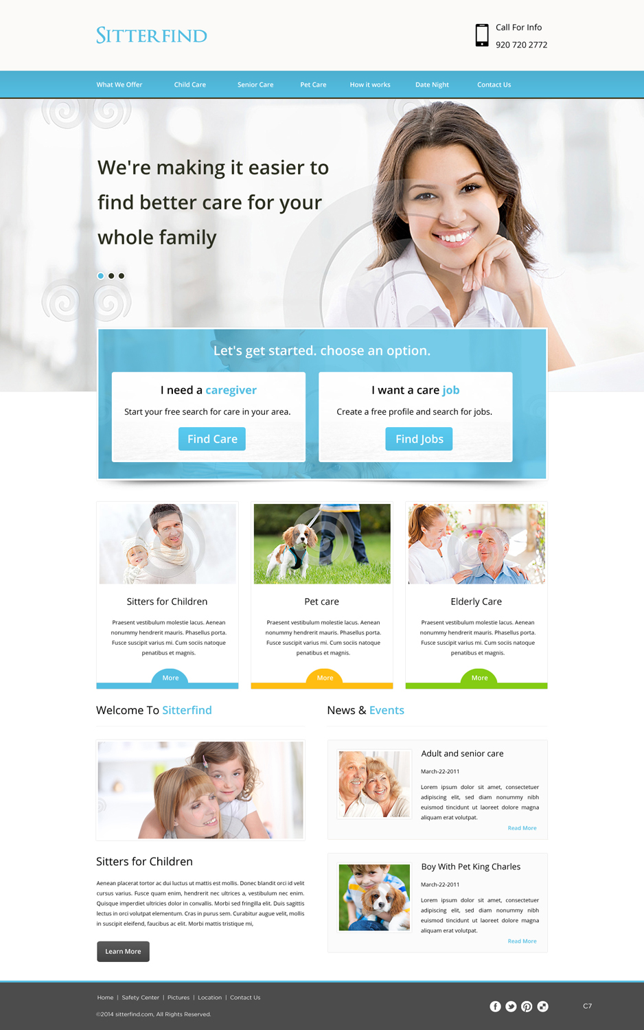 Web Design by pb for this project | Design #3466042