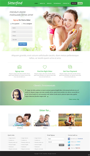 Web Design by pb for this project | Design: #3466079