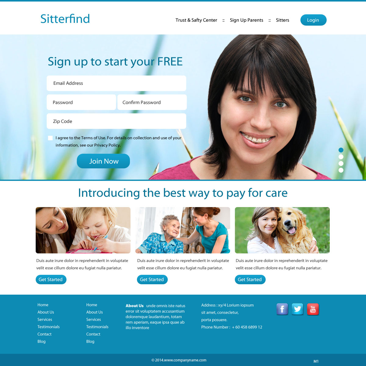 Web Design by pb for this project | Design #3474080