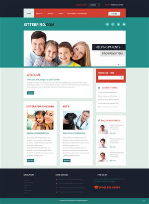 Web Design by pb for this project | Design: #3474089