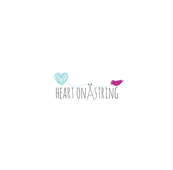 Logo Design by Hiccups Design for Heart on a String | Design #3463750