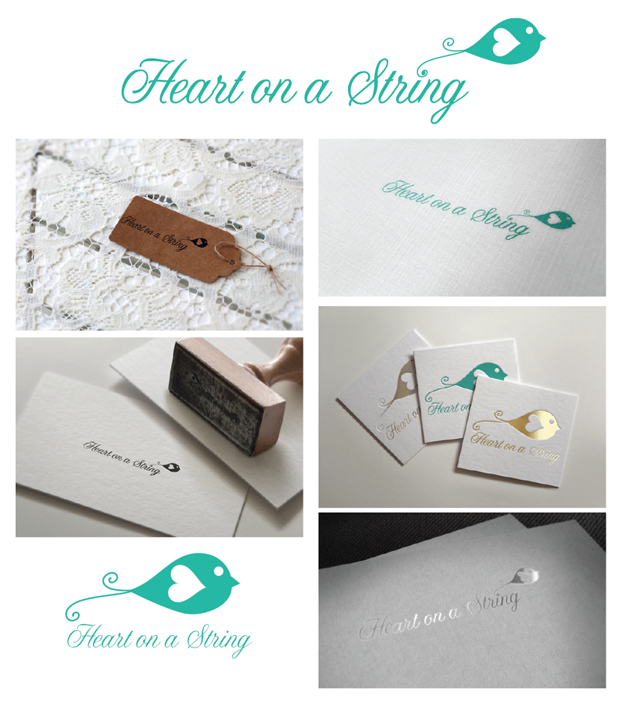 Diseño de Logo por Shirlei Patricia para Heart on a String | Diseño #3460927