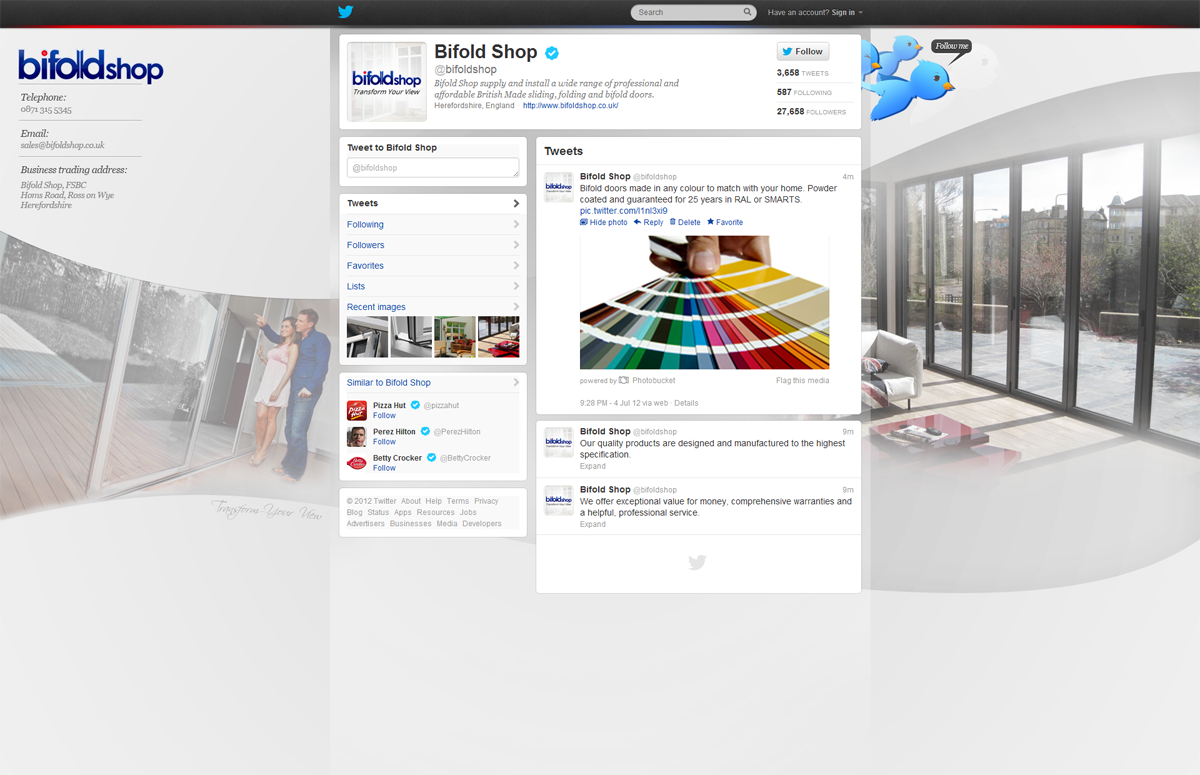 Twitter Design by Double L for this project | Design #879806