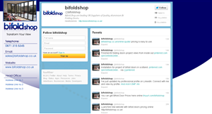 Twitter Design by bangraphics for this project | Design: #857980