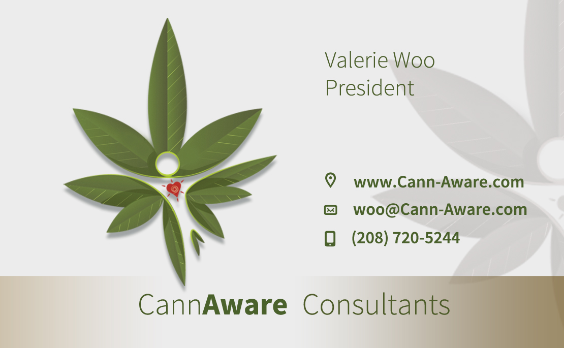 Business Card Design by Lorenzo Vizin for CannAware, LLC | Design #3538351