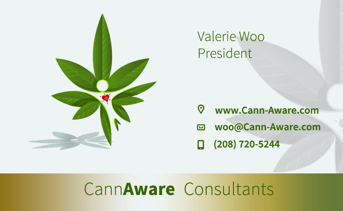 Business Card Design by Lorenzo Vizin for CannAware, LLC | Design #3549560