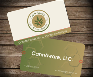 Business Card for Innovative Cannabis Consultation Service | Visitenkarten-Design von Aaaron