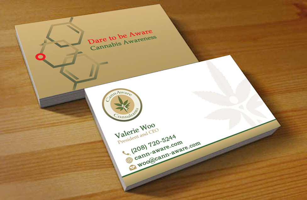 Design de Carte de Visite par Hardcore Design pour CannAware, LLC | Design #3470835