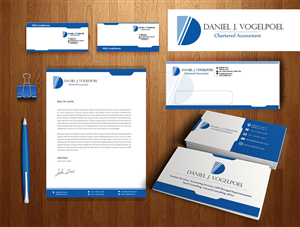 Letterhead Design by AG Creatives for Daniel J. Vogelpoel, Chartered Accountant | Design: #3479909