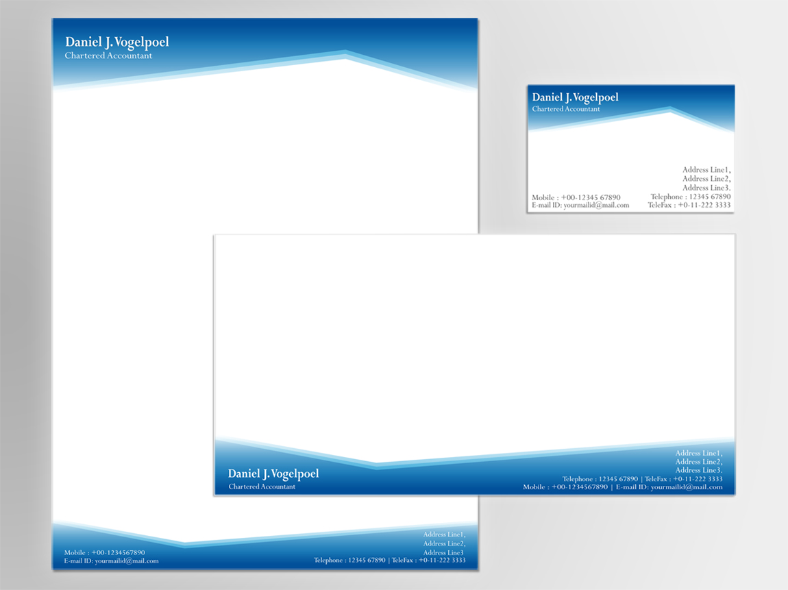 Serious, Professional, Business Letterhead Design for Daniel J