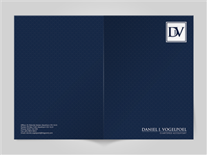 Letterhead Design by Cyanide Designz for Daniel J. Vogelpoel, Chartered Accountant | Design: #3557579