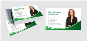 Personal Trainer Business Card Design | Business Card Design by Artcher