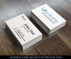 Logo Design by GRAFFYC for Venture Communications | Design: #3467309