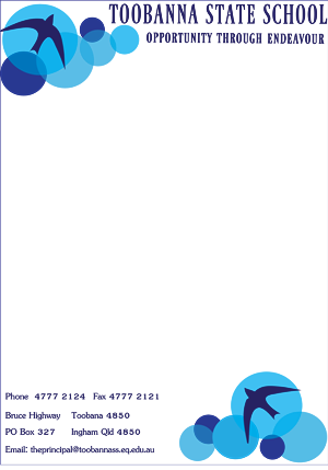 Letterhead Design by Rally for Toobanna State School | Design: #3484501