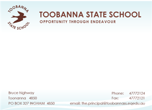 Letterhead Design by dhamkith for Toobanna State School | Design: #3493231