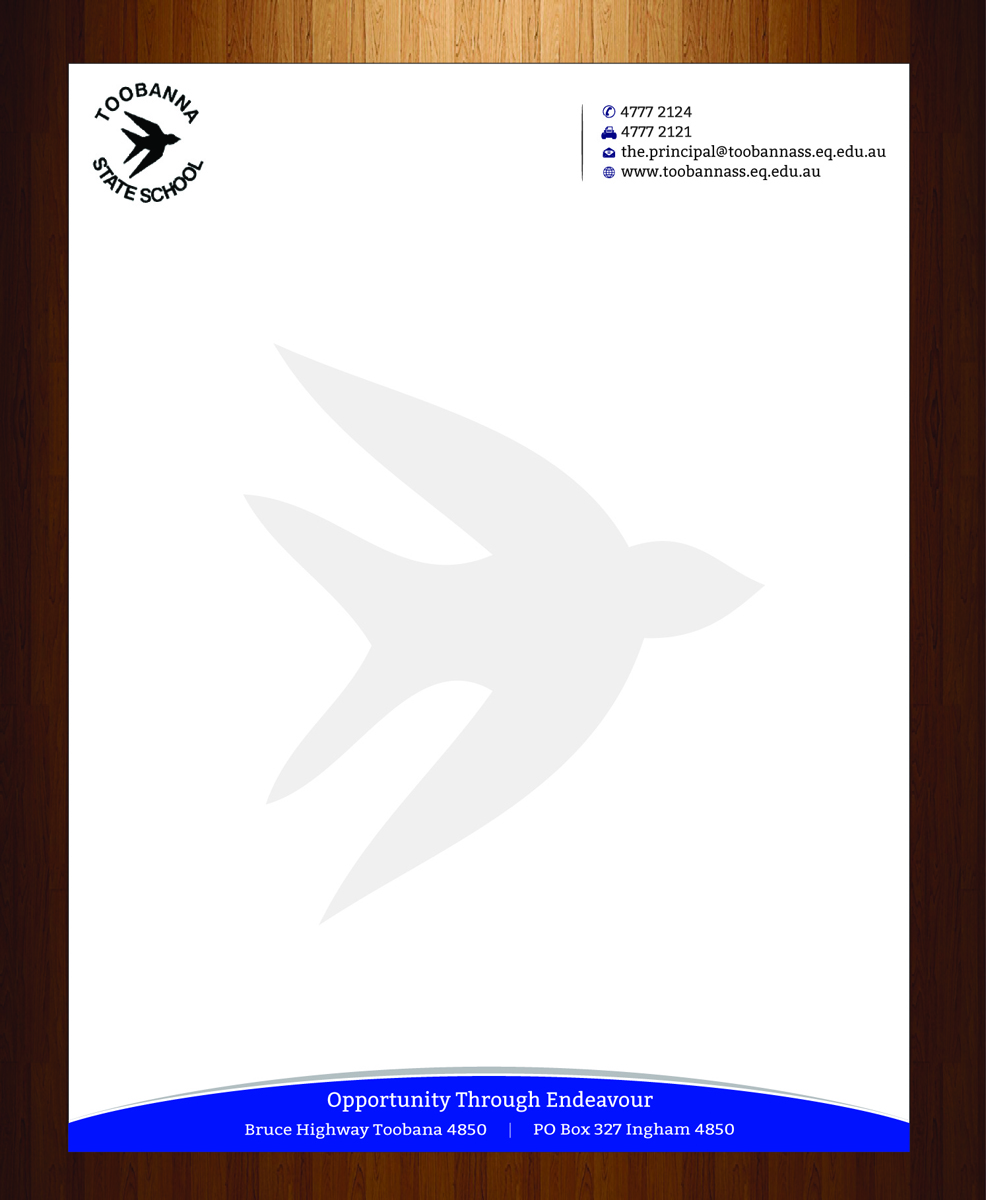 Letterhead Design by harmi_199 for Toobanna State School | Design #3485471