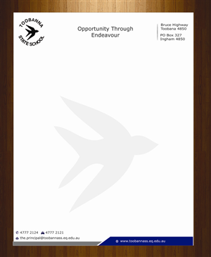 Letterhead Design by harmi_199 for Toobanna State School | Design: #3485498