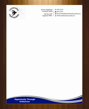 Letterhead Design by harmi_199 for Toobanna State School | Design: #3485524