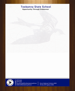 Letterhead Design by harmi_199 for Toobanna State School | Design: #3485569