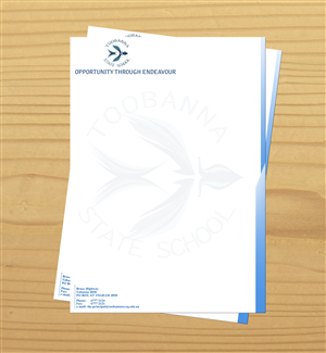 Letterhead Design by typocreative for Toobanna State School | Design: #3532600