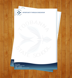 Letterhead Design by typocreative for Toobanna State School | Design: #3532611