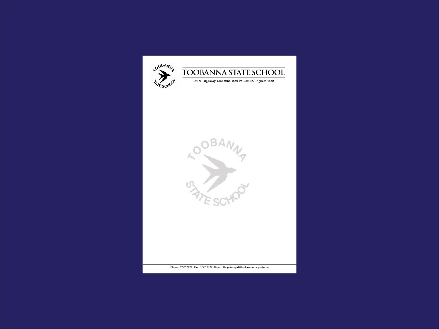 Letterhead Design by abdul700 for Toobanna State School | Design #3493940