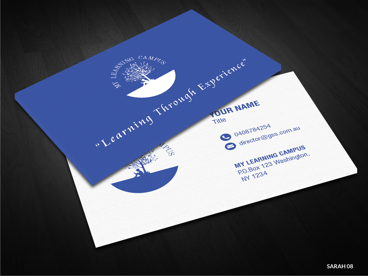 Business Card Design by Sarah Haroon for this project | Design #3527920