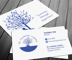 Business Card Design by Sarah Haroon for this project | Design: #3538782
