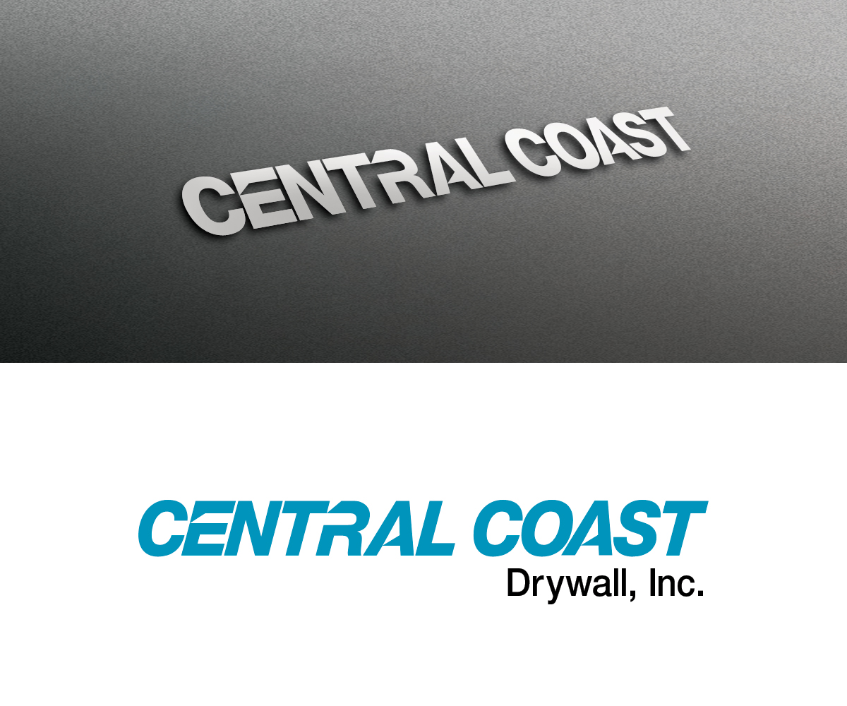 Logo Design by Habeeb Muhammad for Central Coast Drywall, Inc. | Design #3471354