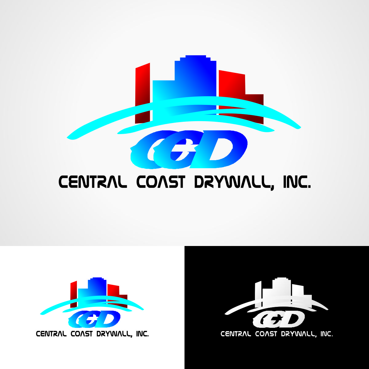 Design de Logo par kkkrishanKumar pour Central Coast Drywall, Inc. | Design #3469018