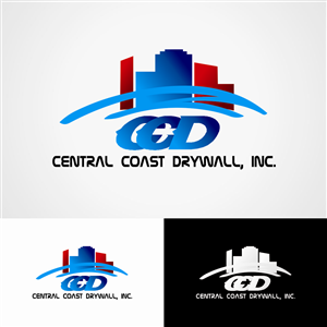Logo Design by kkkrishanKumar for Central Coast Drywall, Inc. | Design #3469018