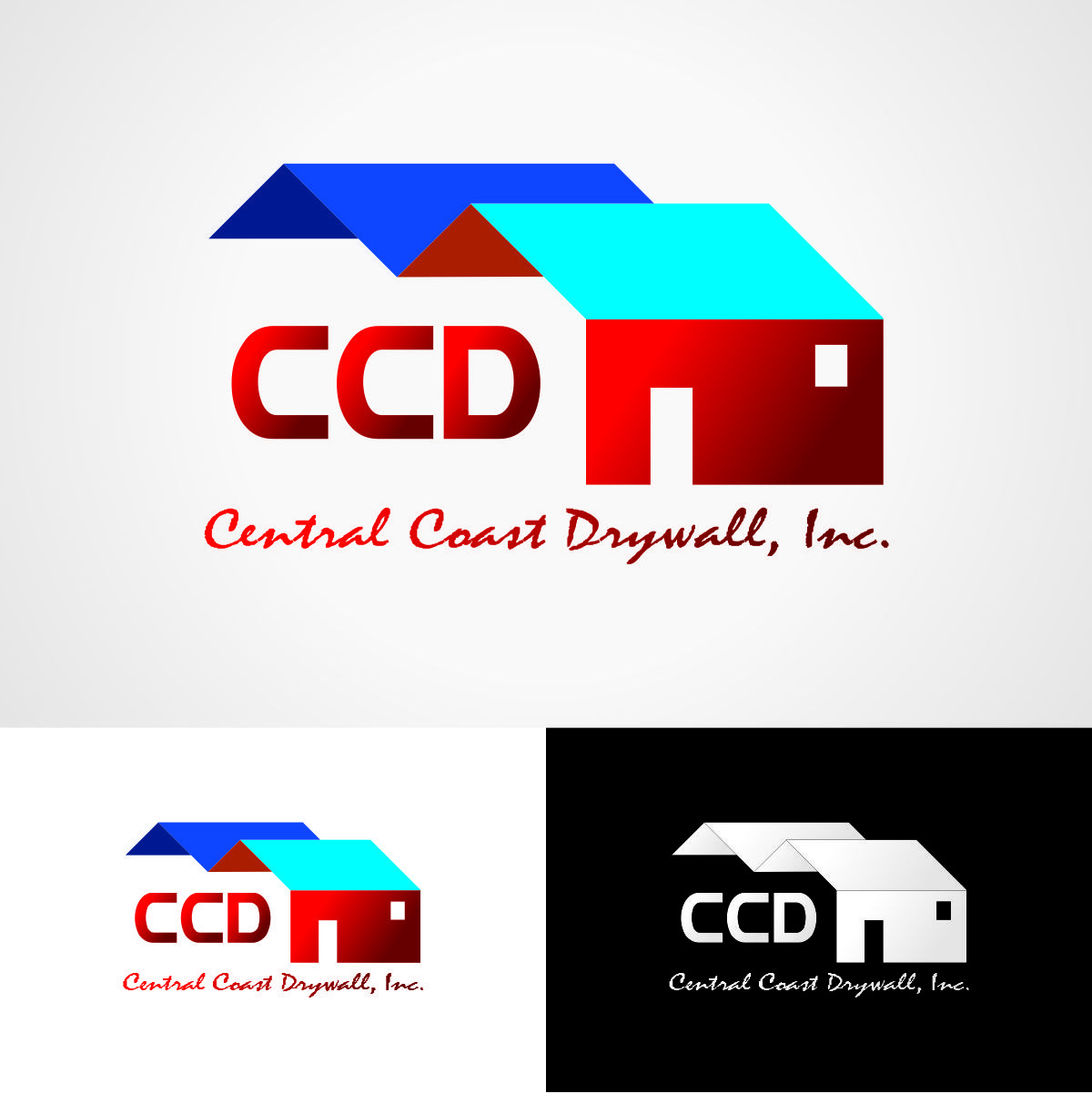 Diseño de Logo por kkkrishanKumar para Central Coast Drywall, Inc. | Diseño #3469023