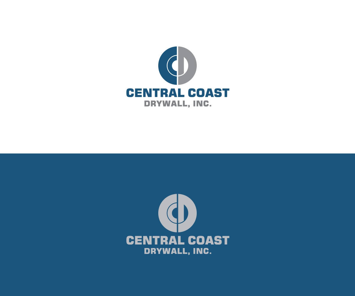 Diseño de Logo por bijuak para Central Coast Drywall, Inc. | Diseño #3493862