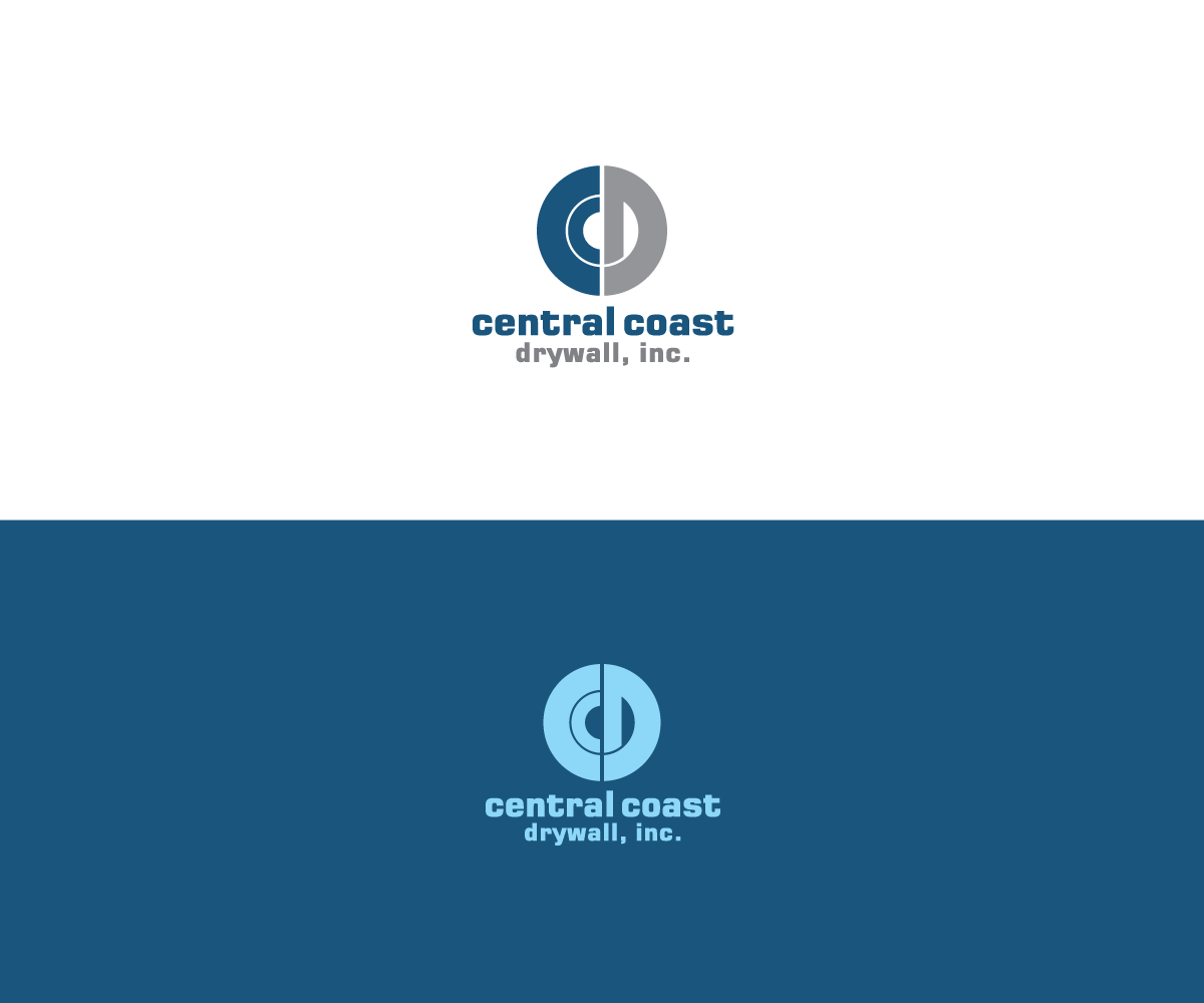 Diseño de Logo por bijuak para Central Coast Drywall, Inc. | Diseño #3493885
