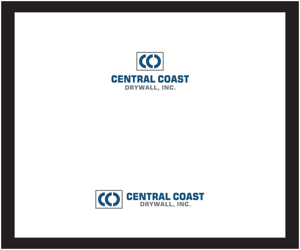 Diseño de Logo por bijuak para Central Coast Drywall, Inc. | Diseño #3501310
