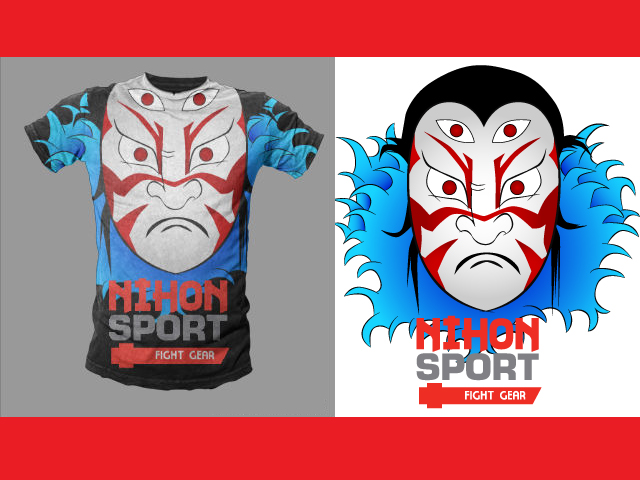 T-shirt Design by Kaveman for Nihon Sport  | Design #96362