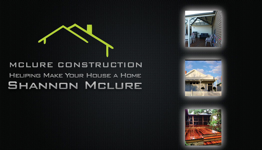 Diseño de Tarjeta de Presentación por Riz' para Mclure's construction | Diseño #3473393