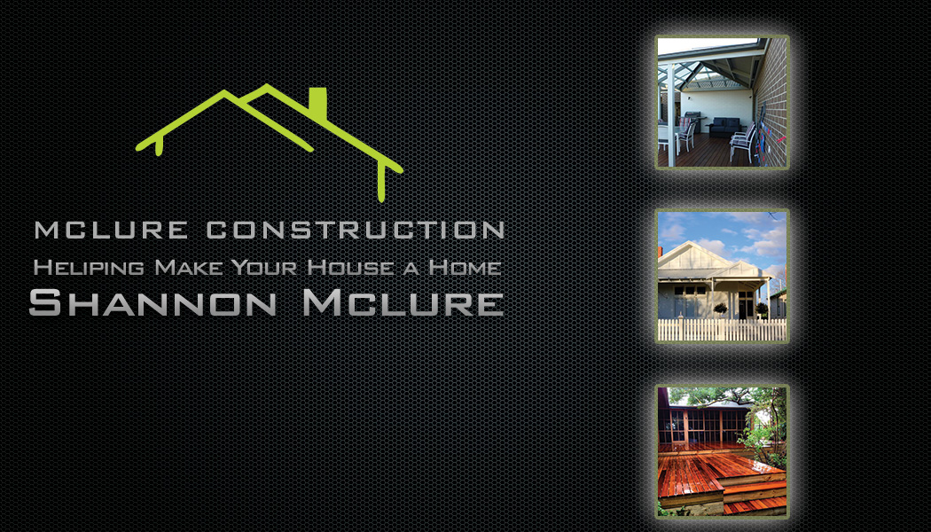 Diseño de Tarjeta de Presentación por Riz' para Mclure's construction | Diseño #3473398